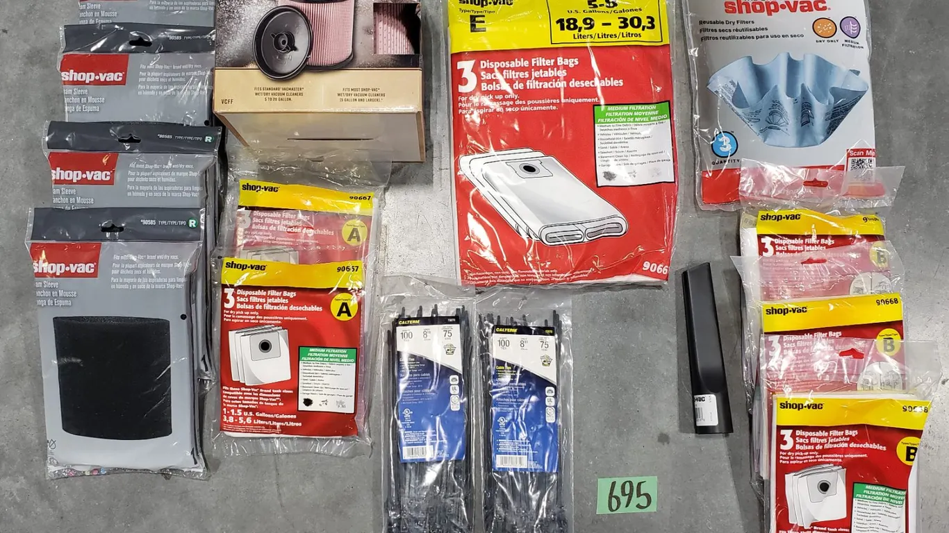 Various Vacuum Filters & Accessories