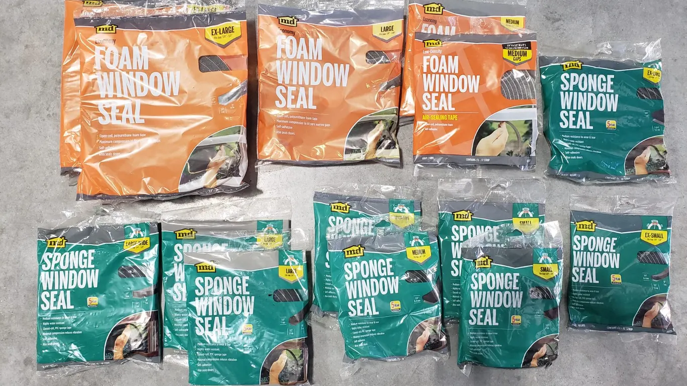 (14) Assorted M-D Window Seals