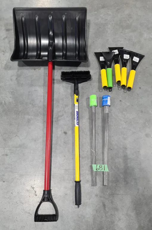 Winter Tool Set with Shovel & Scrapers