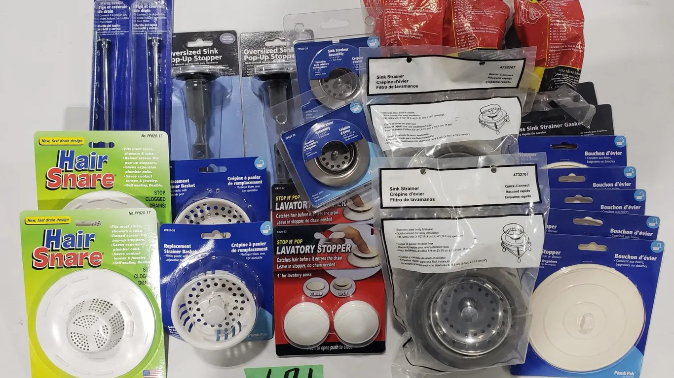 Assorted Sink & Drain Accessories