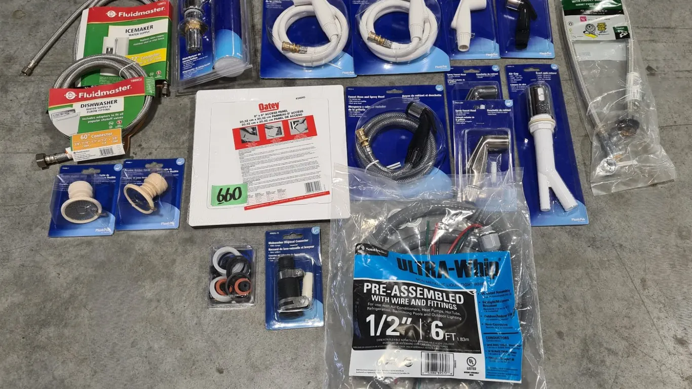 Assorted Plumbing Supplies