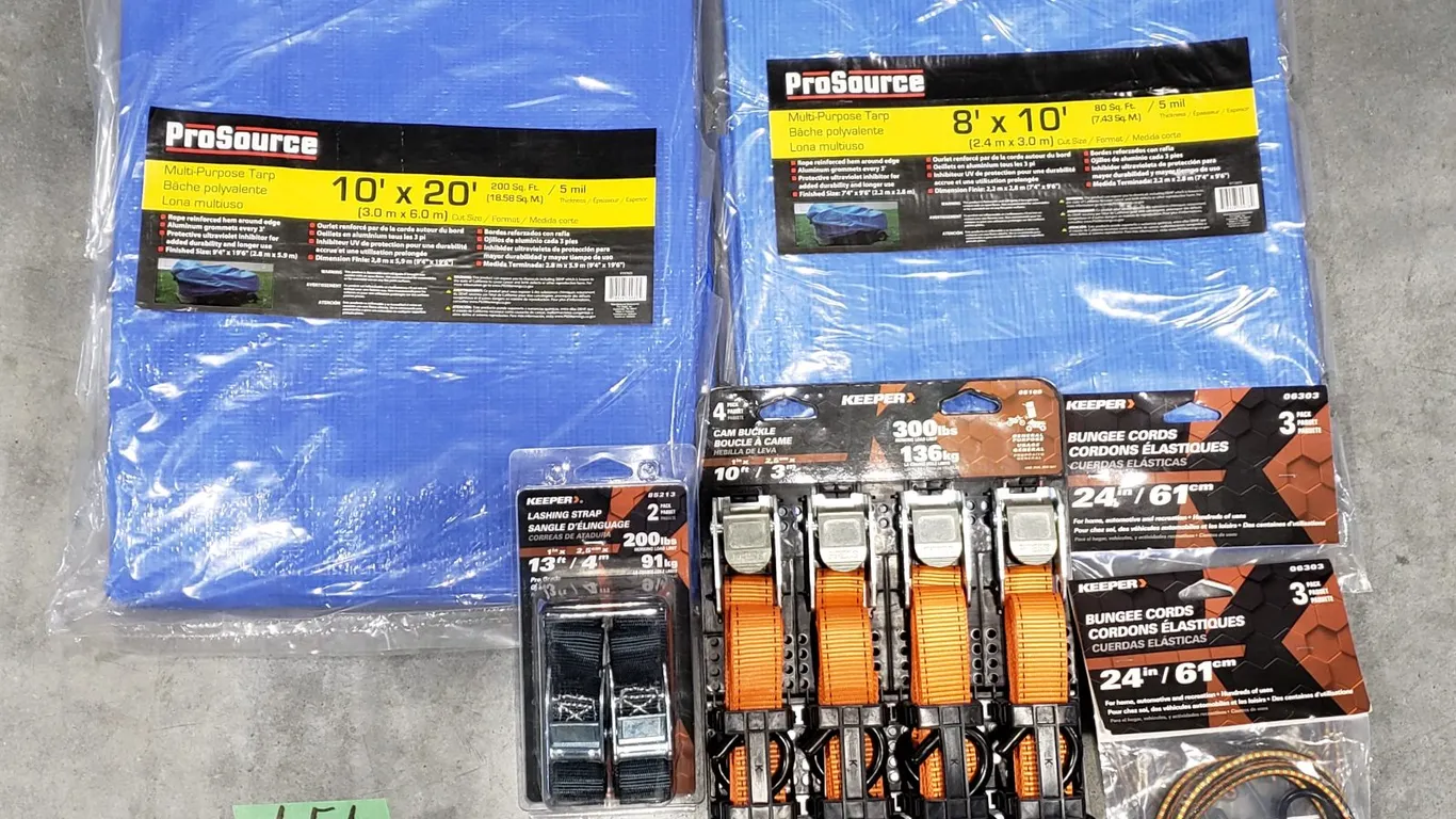 Tarps & Tie Downs