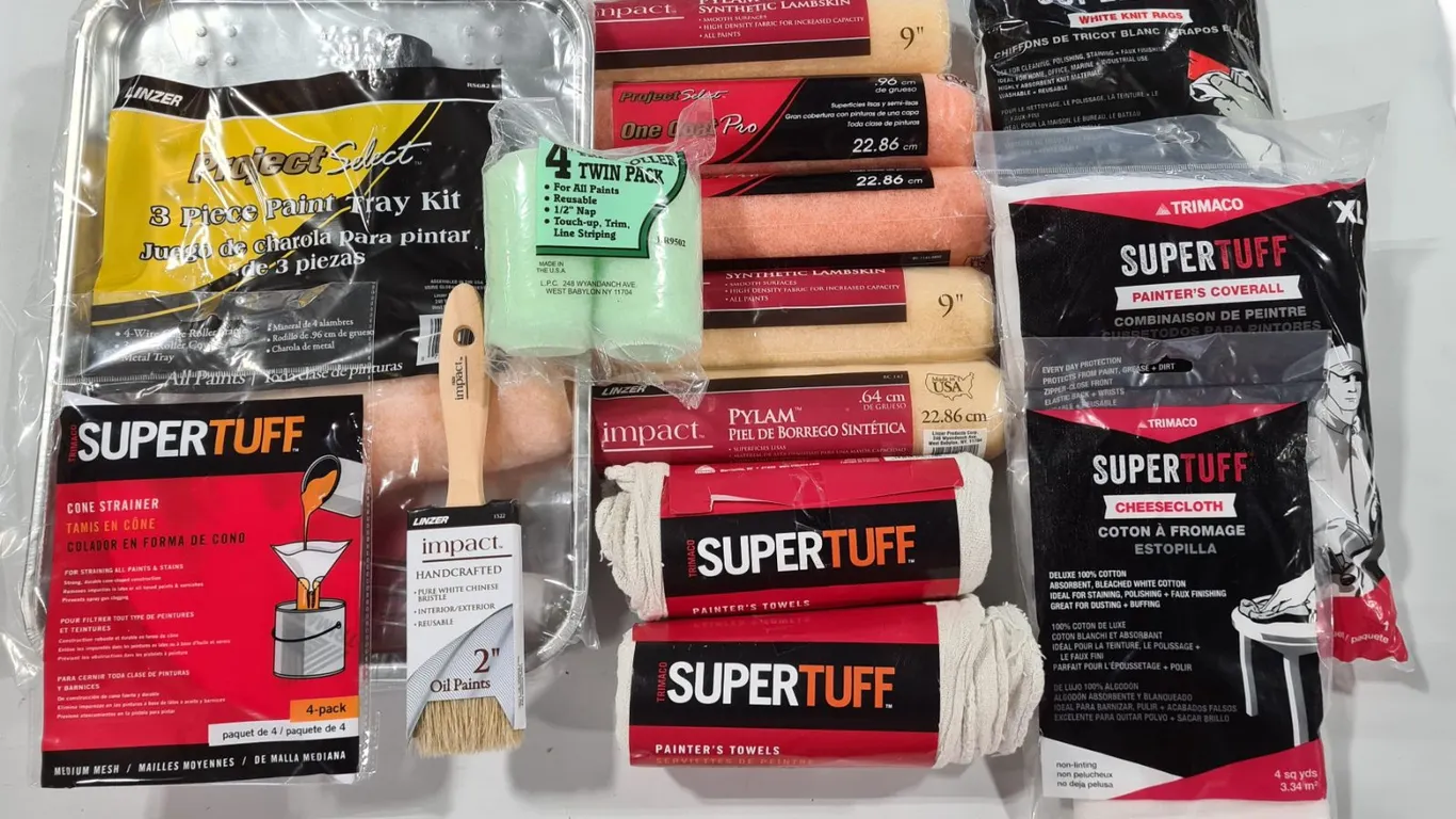 Assorted Painting Supplies