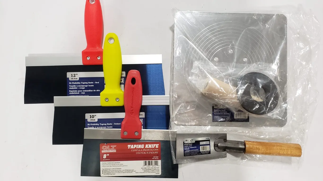 Assorted Drywall Tools