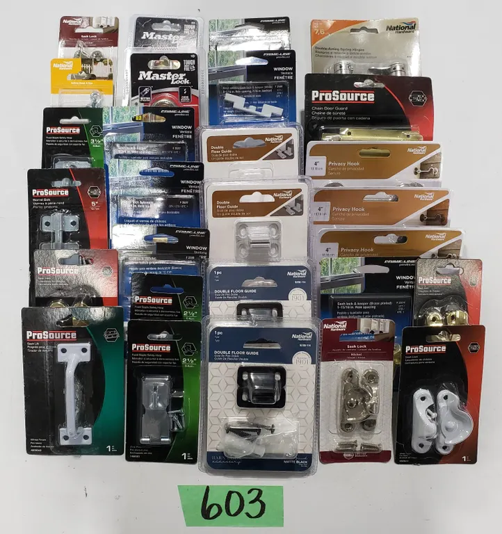 Various Home Hardware Items