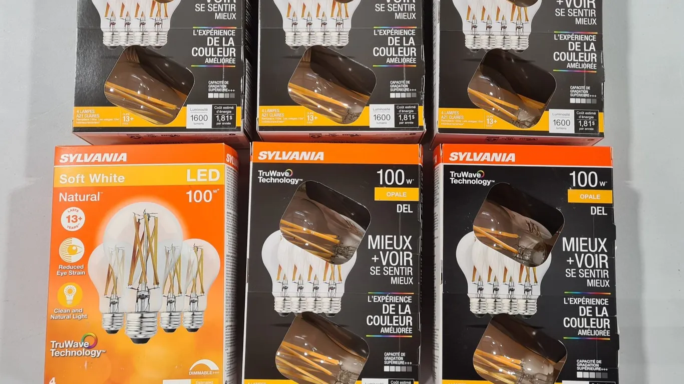 Various Sylvania LED Light Bulbs