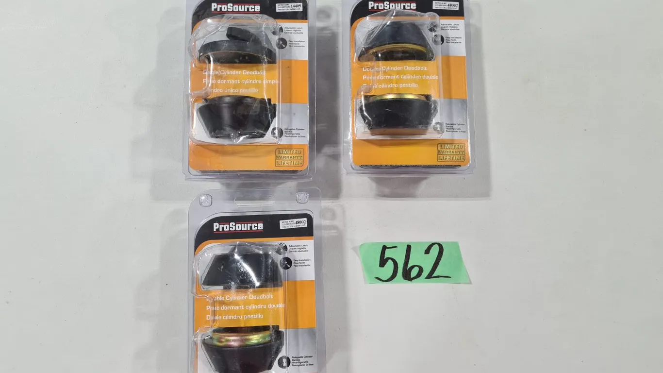 (3) ProSource Deadbolts
