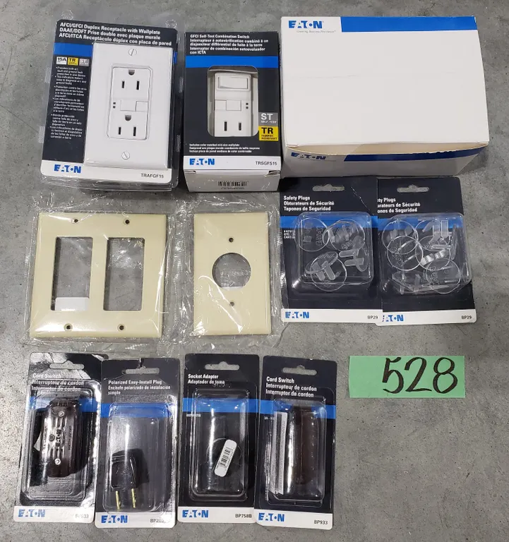 Assorted Household Switches, Outlet Covers, & More