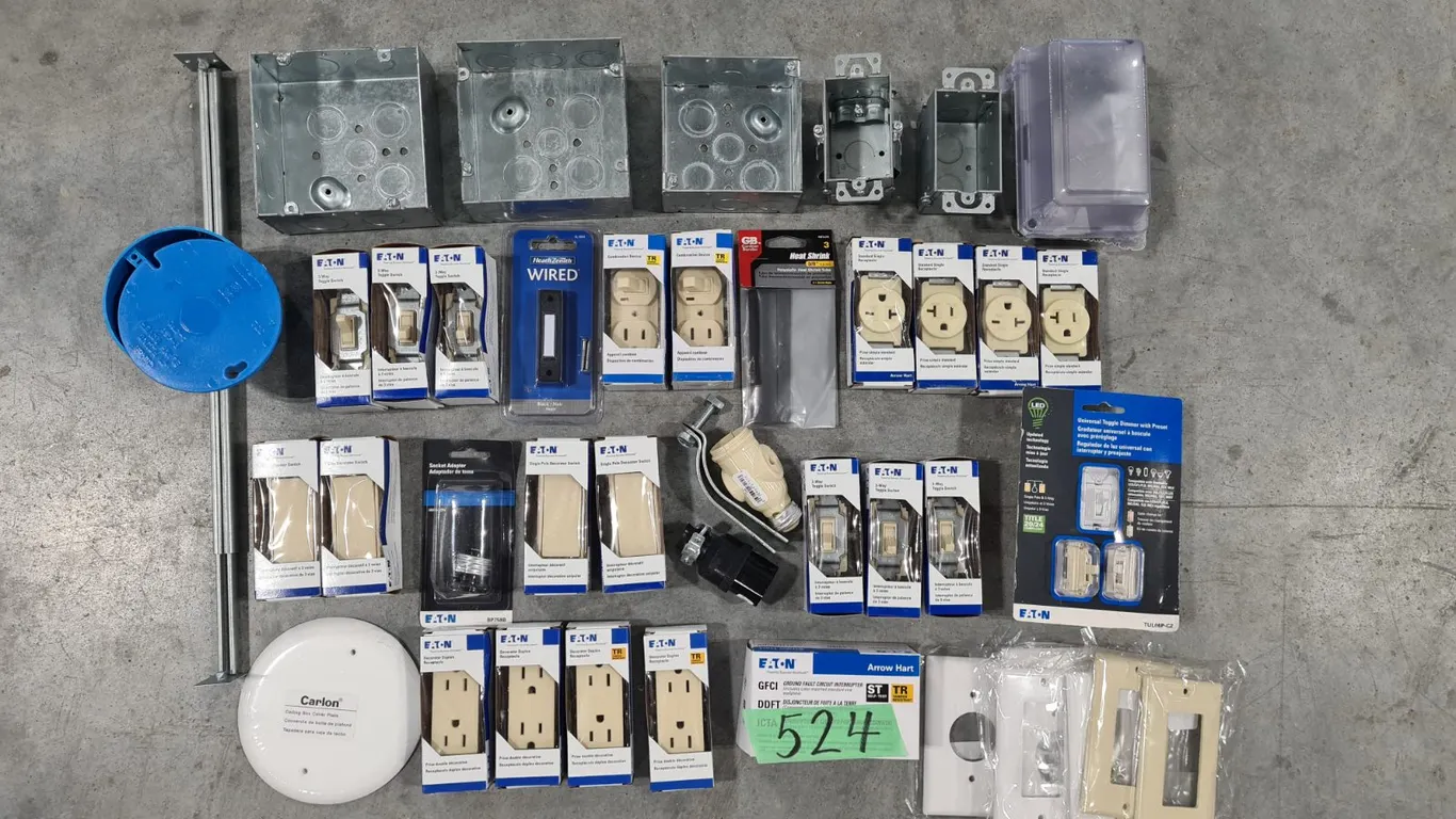 Assorted Electrical Accessories