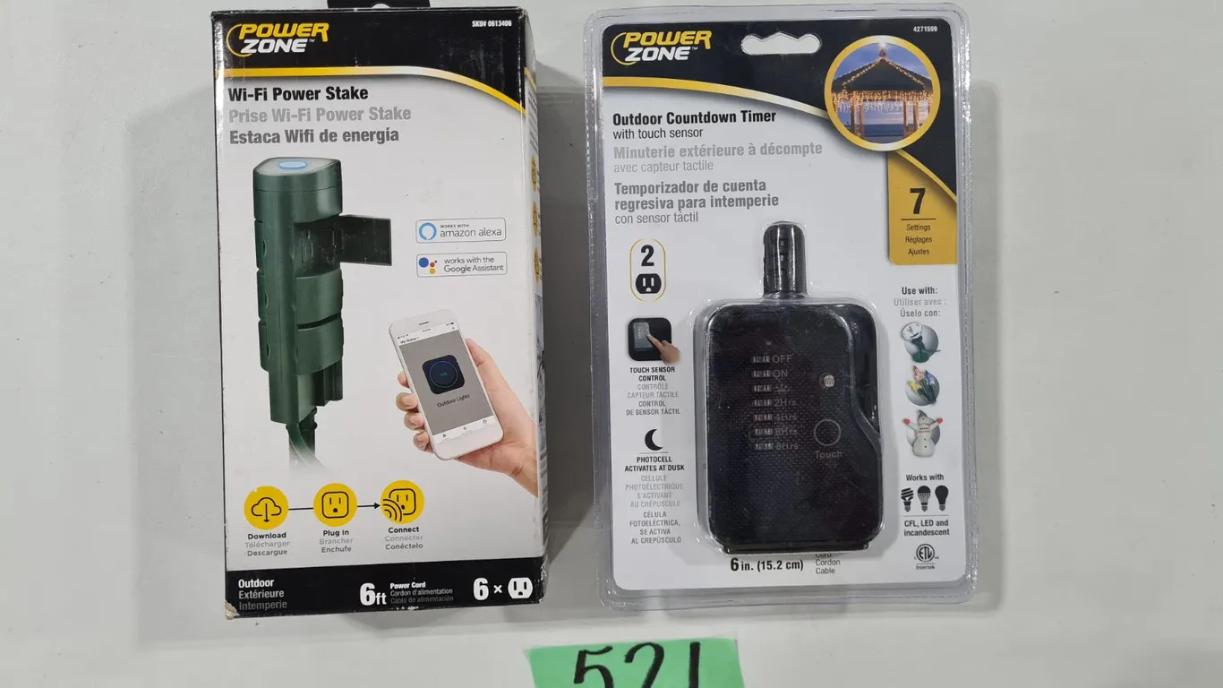 Power Zone Wi-Fi Stake & Timer Set
