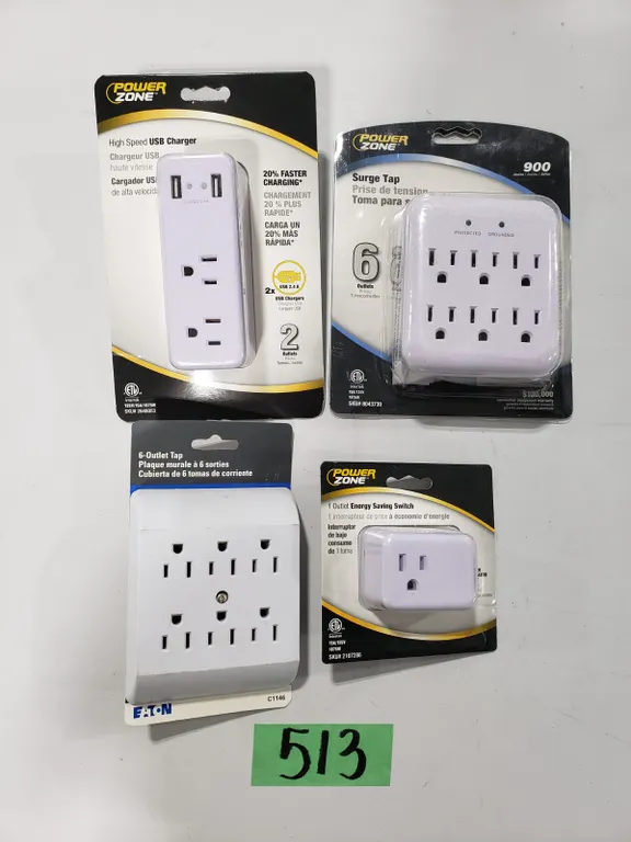 Assorted Electrical Outlet Adapters