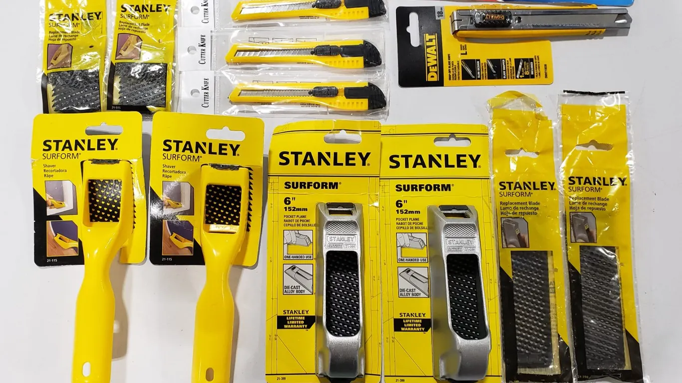 Assorted Stanley & Xcelite Tools, DeWalt Knife