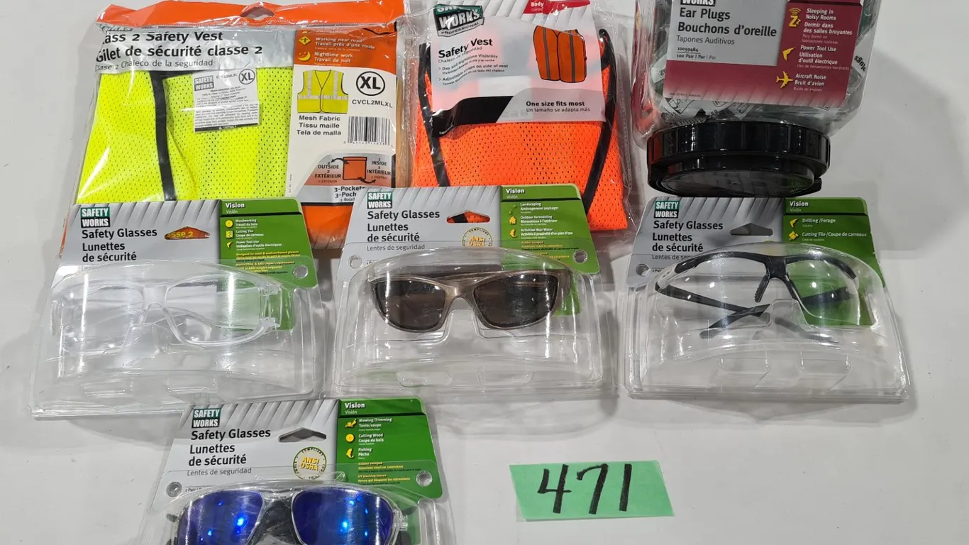 Various Safety Gear