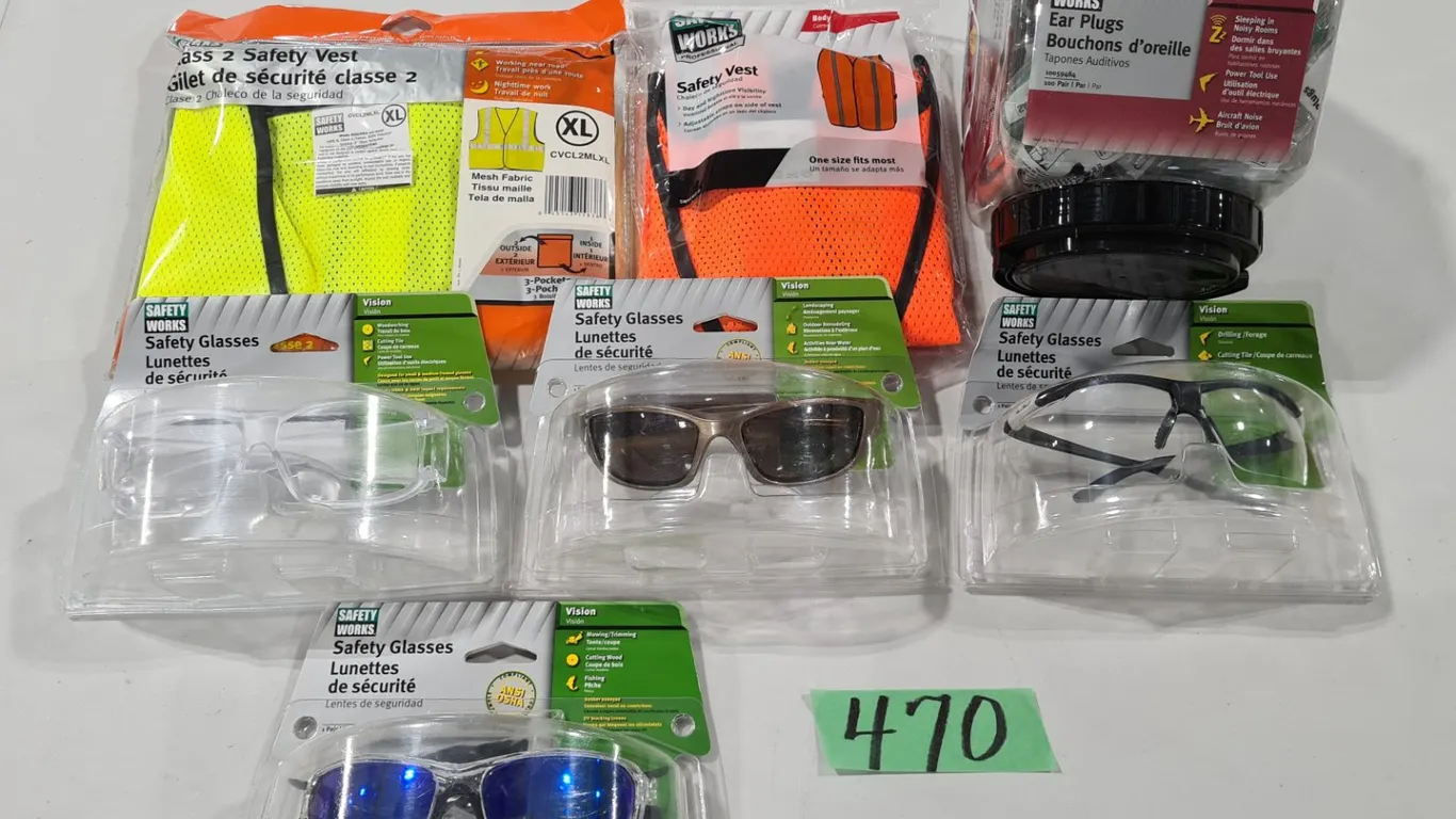 Various Safety Gear