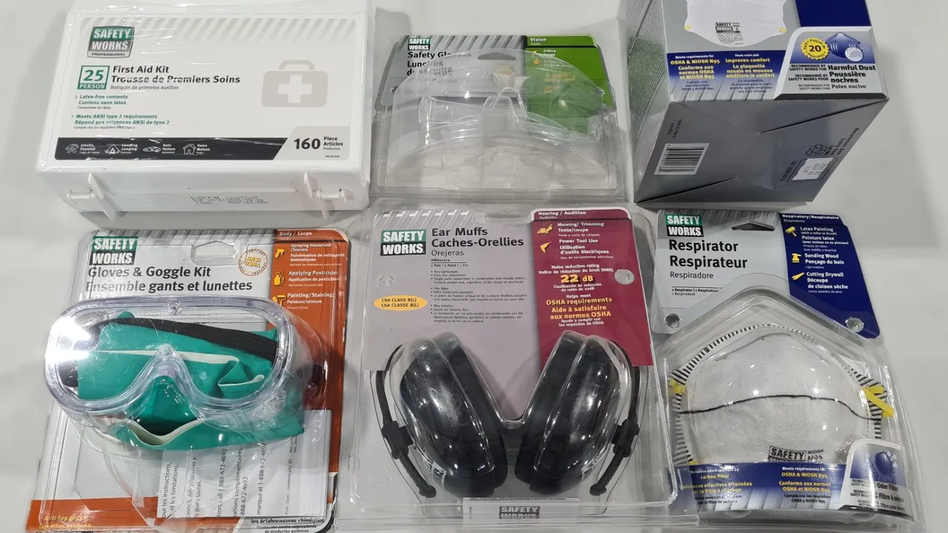 Various Safety Gear