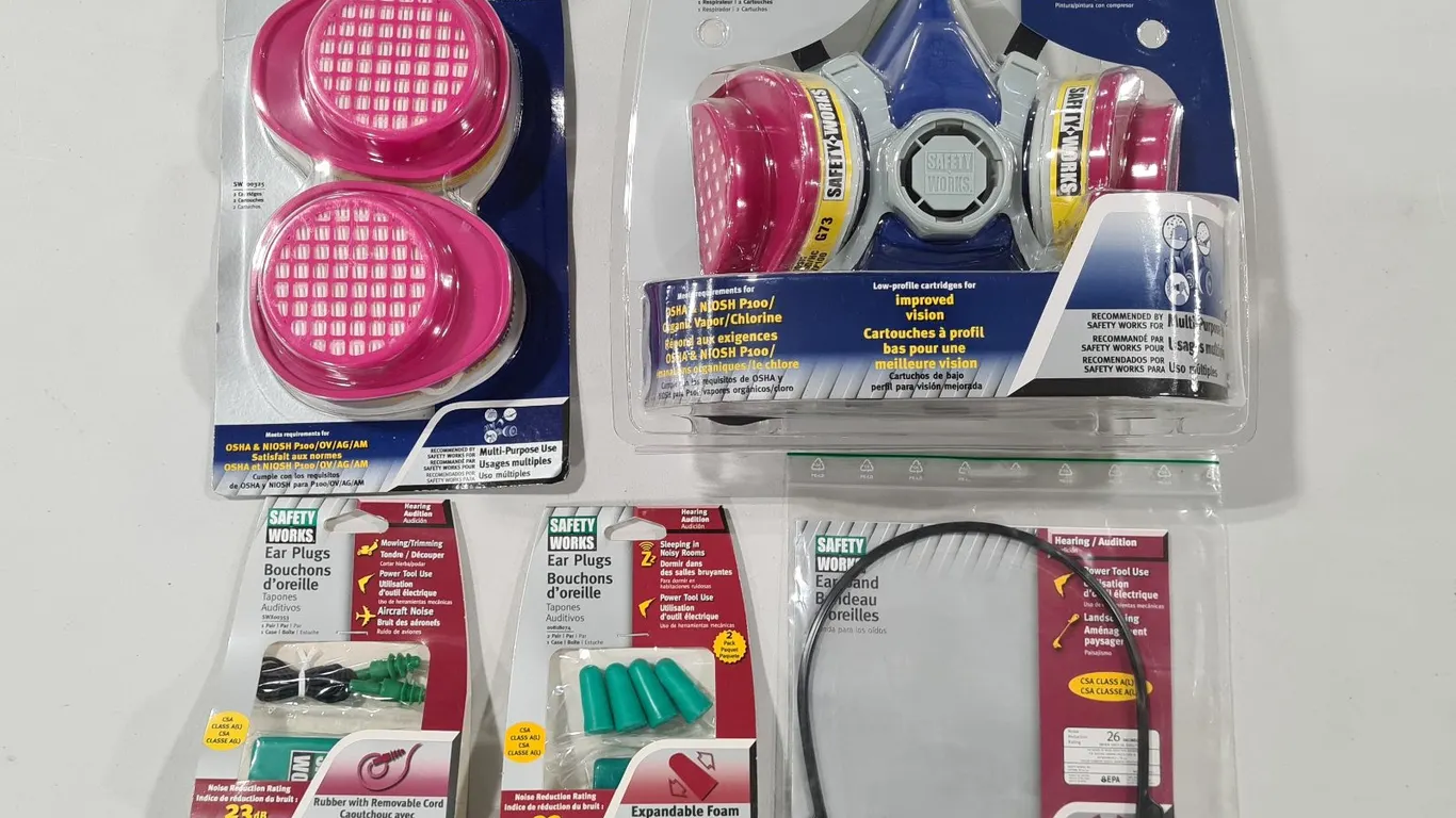 Various Safety Gear