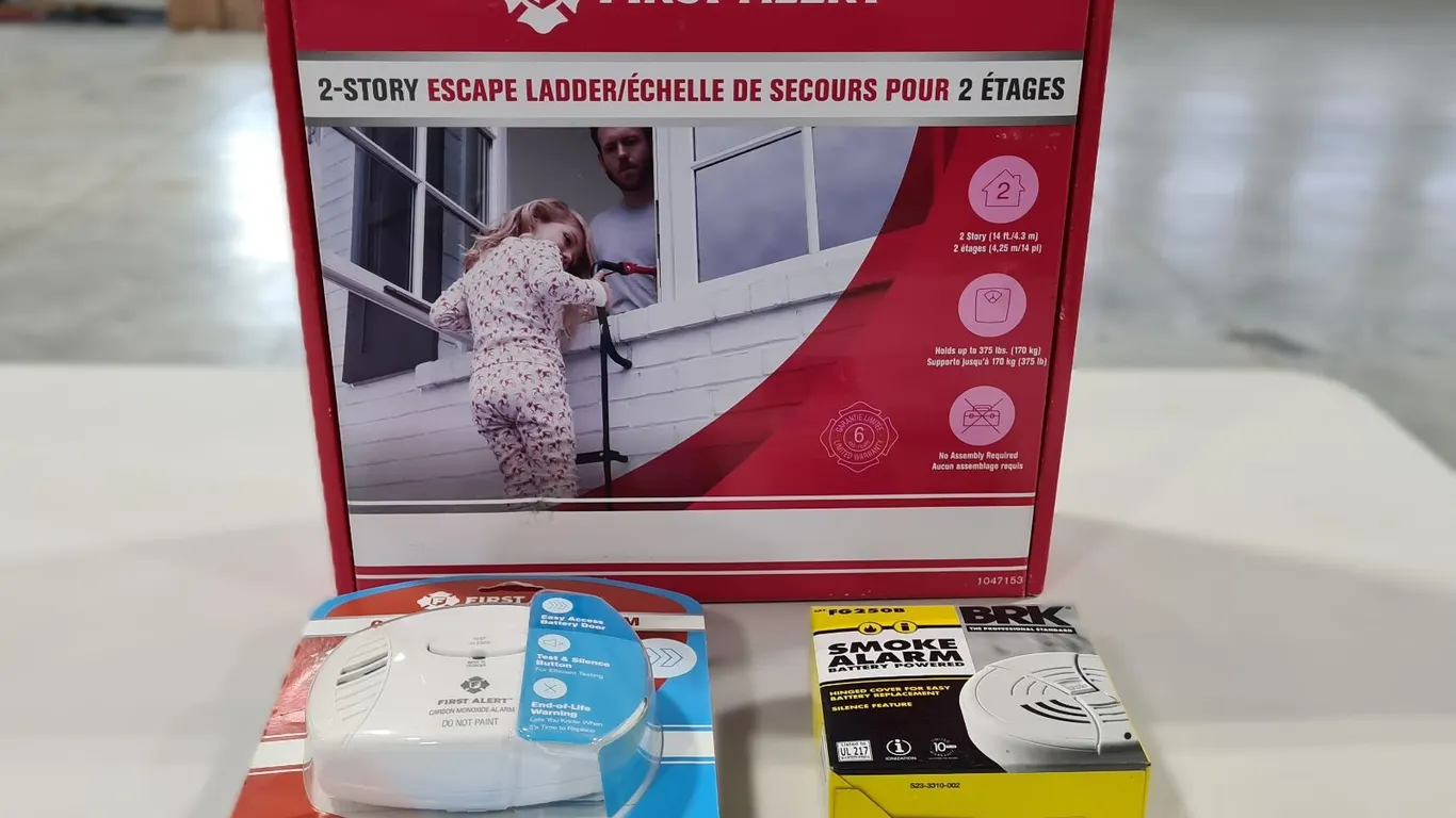 First Alert Escape Ladder & Home Safety Items