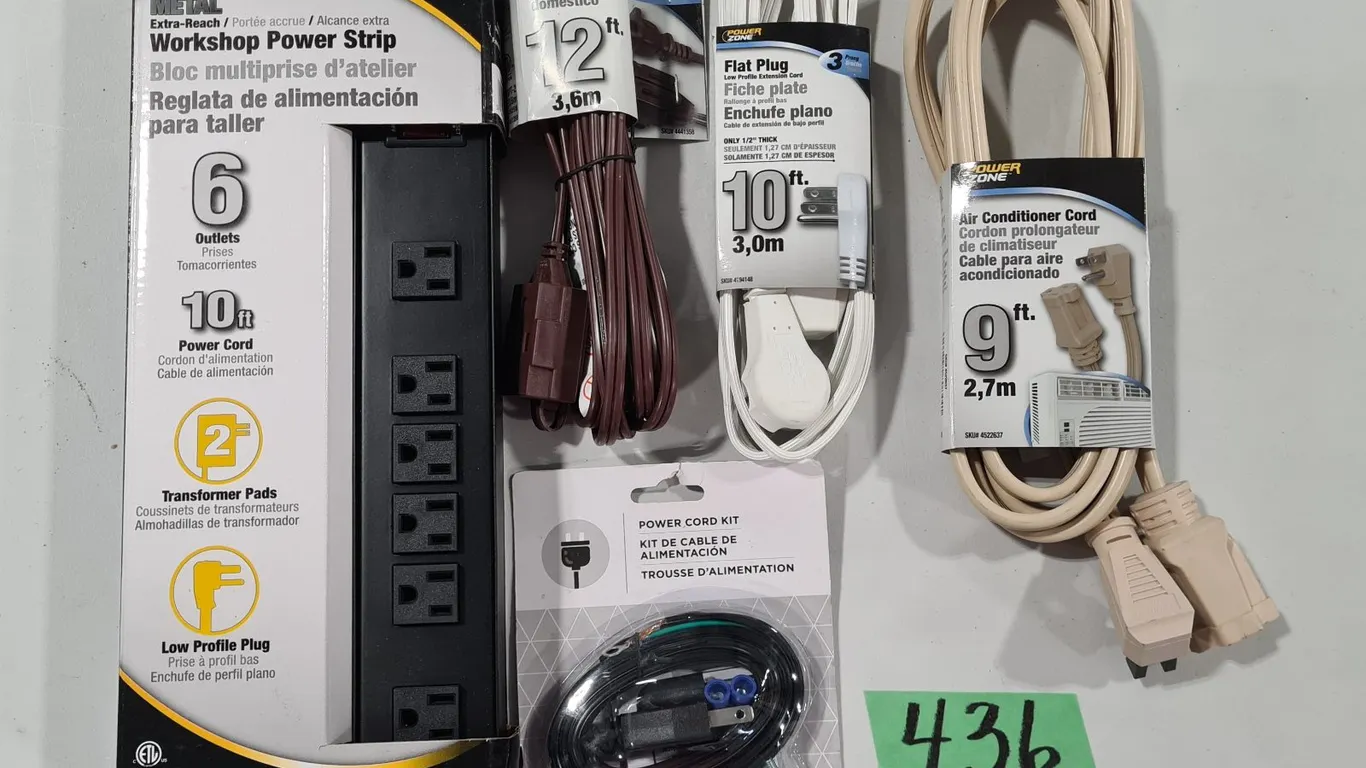 Power Zone Power Cords & Strip