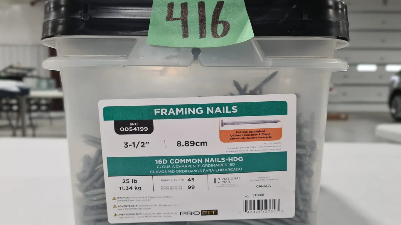 Pro-Fit 16D Framing Nails