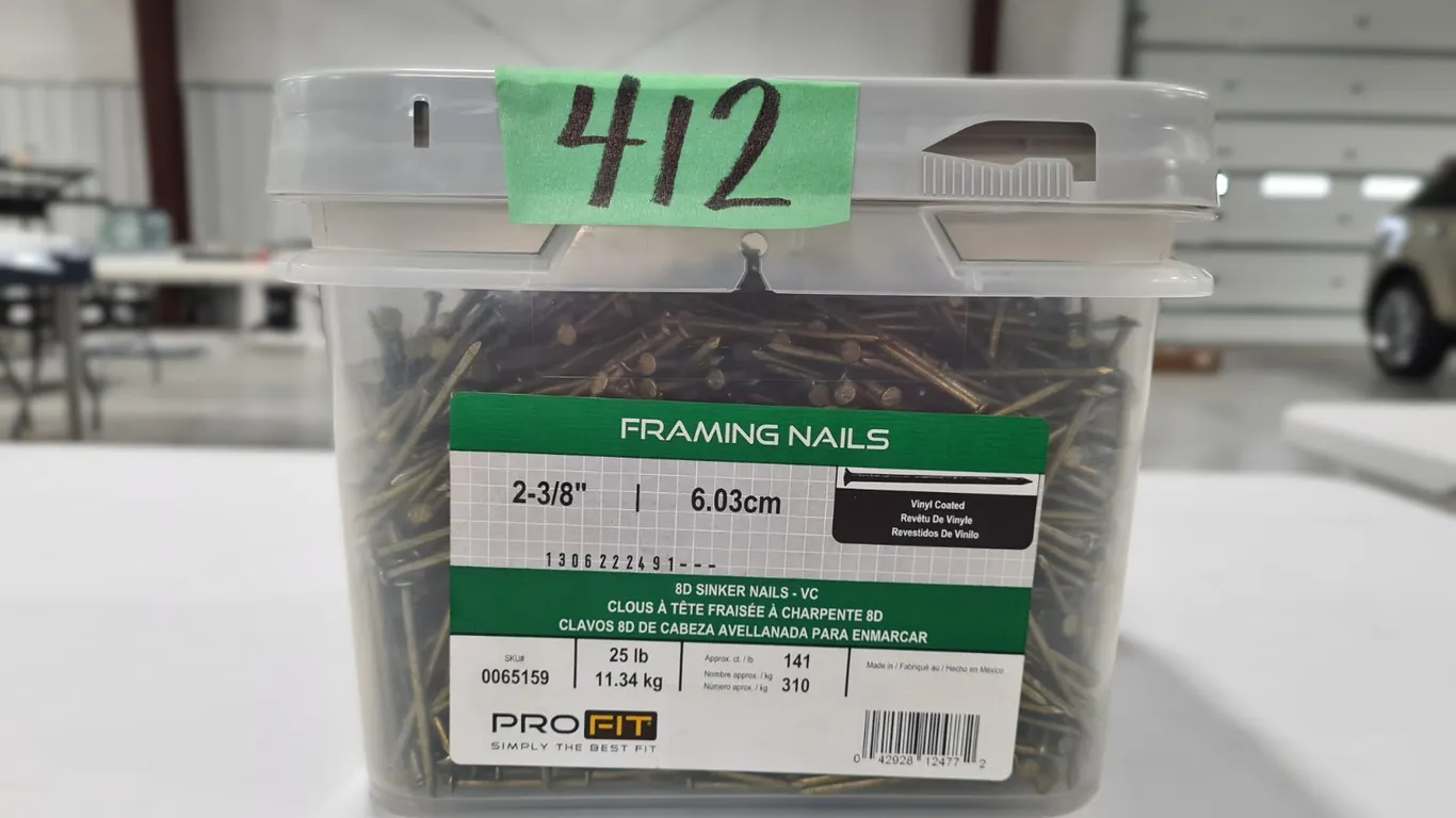 Pro-Fit 8D Vinyl Coated Framing Nails