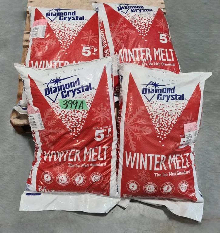 (4) Diamond Crystal Winter Melt Ice Melt