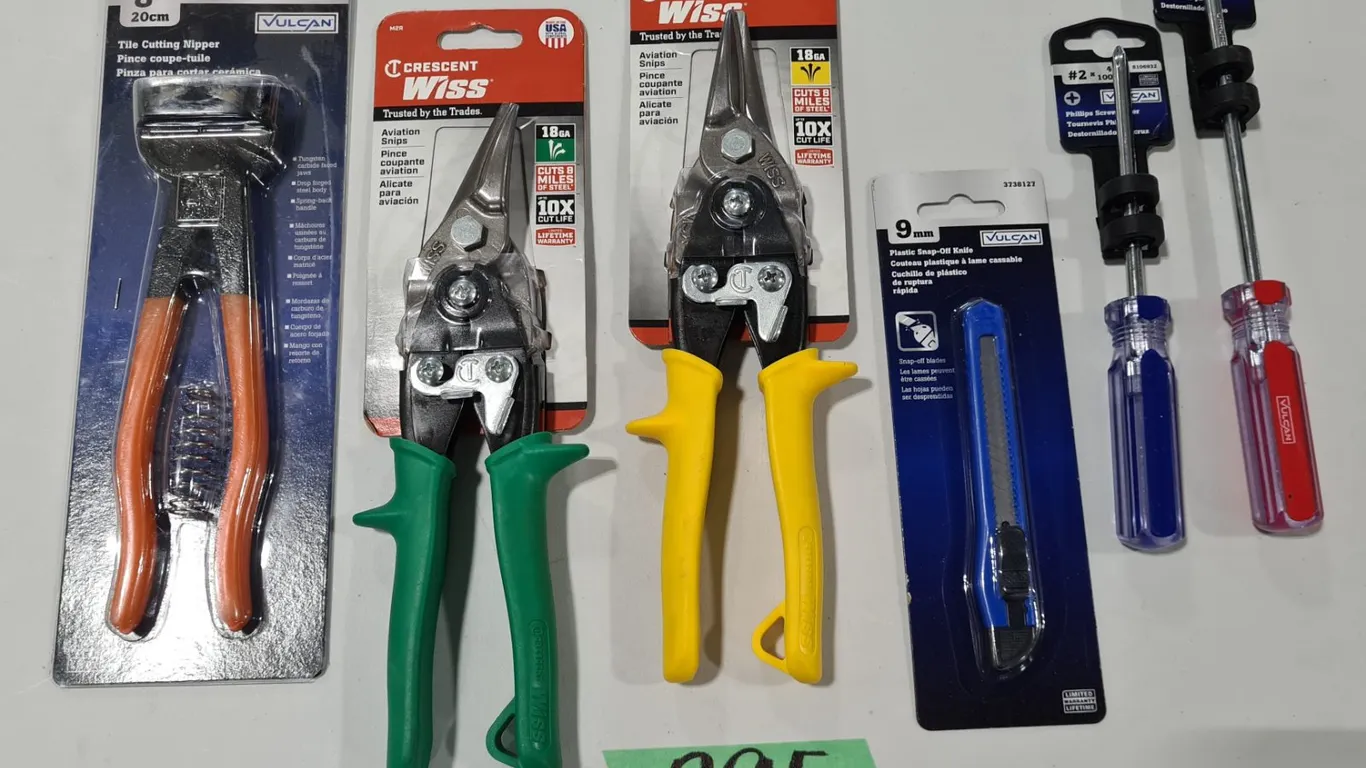 Assorted Vulcan & Crescent Hand Tools