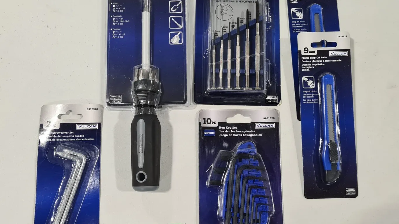 Assorted Vulcan Hand Tools to Include Hex Key Set