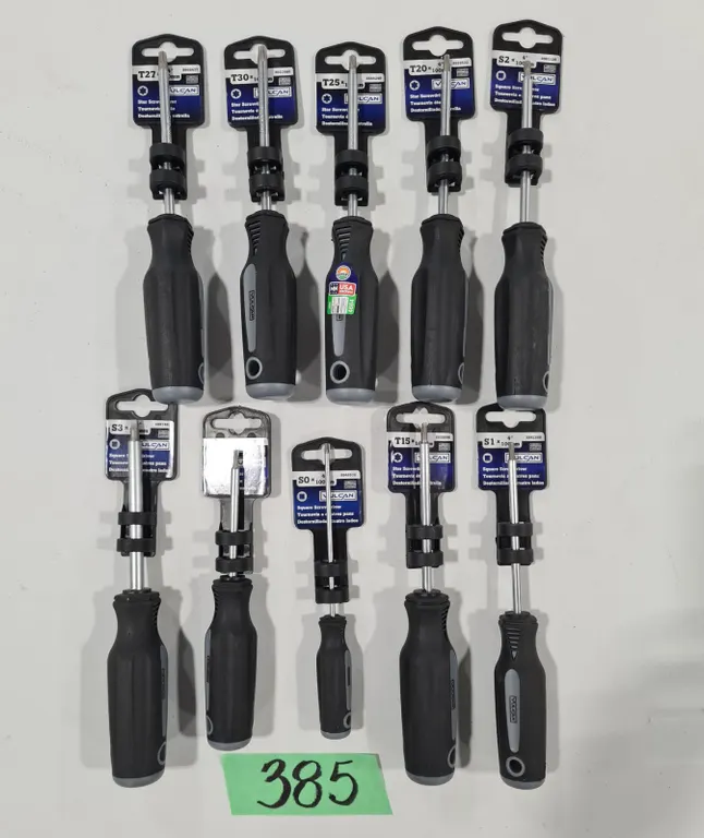 Assorted Vulcan Screwdrivers