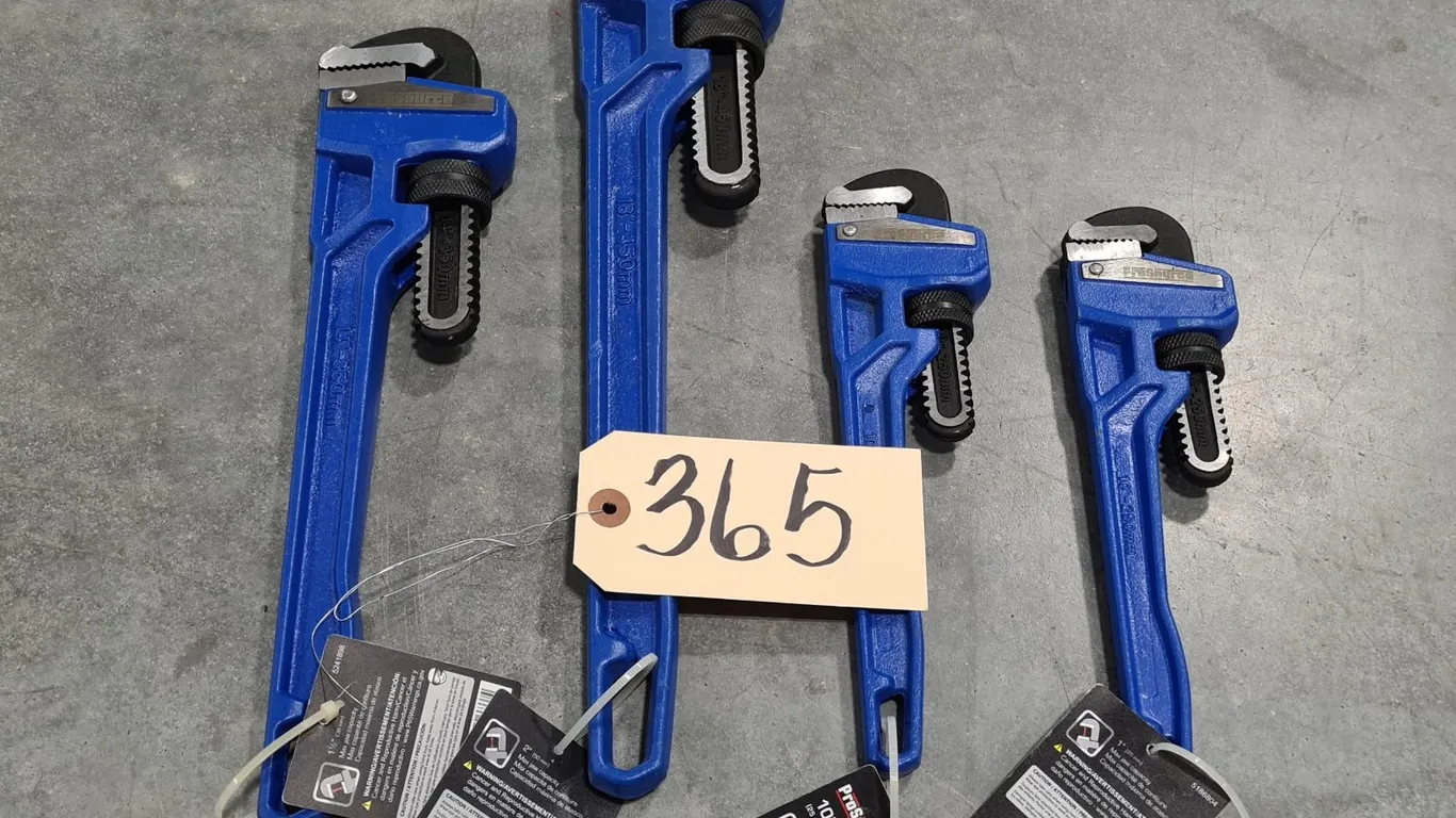 (4) ProSource Pipe Wrenches