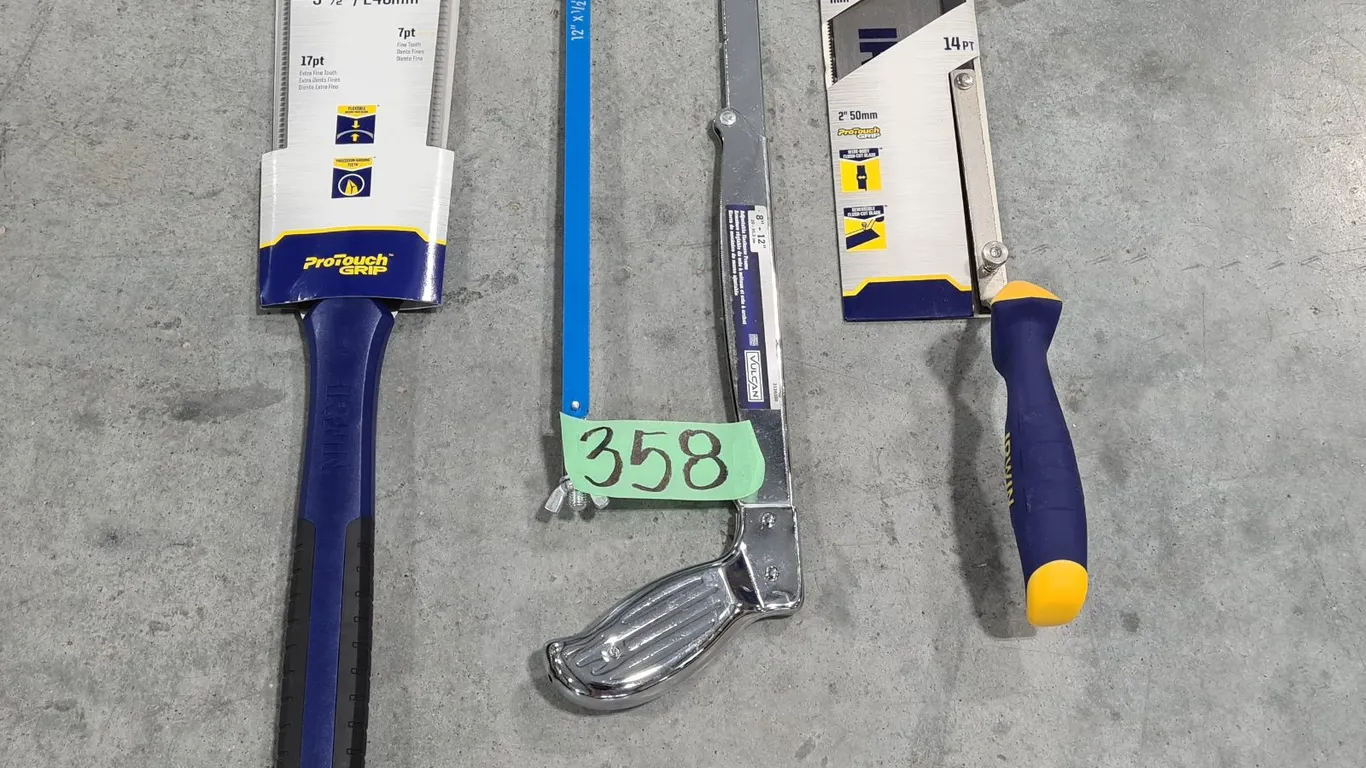(3) Irwin Hand Saws