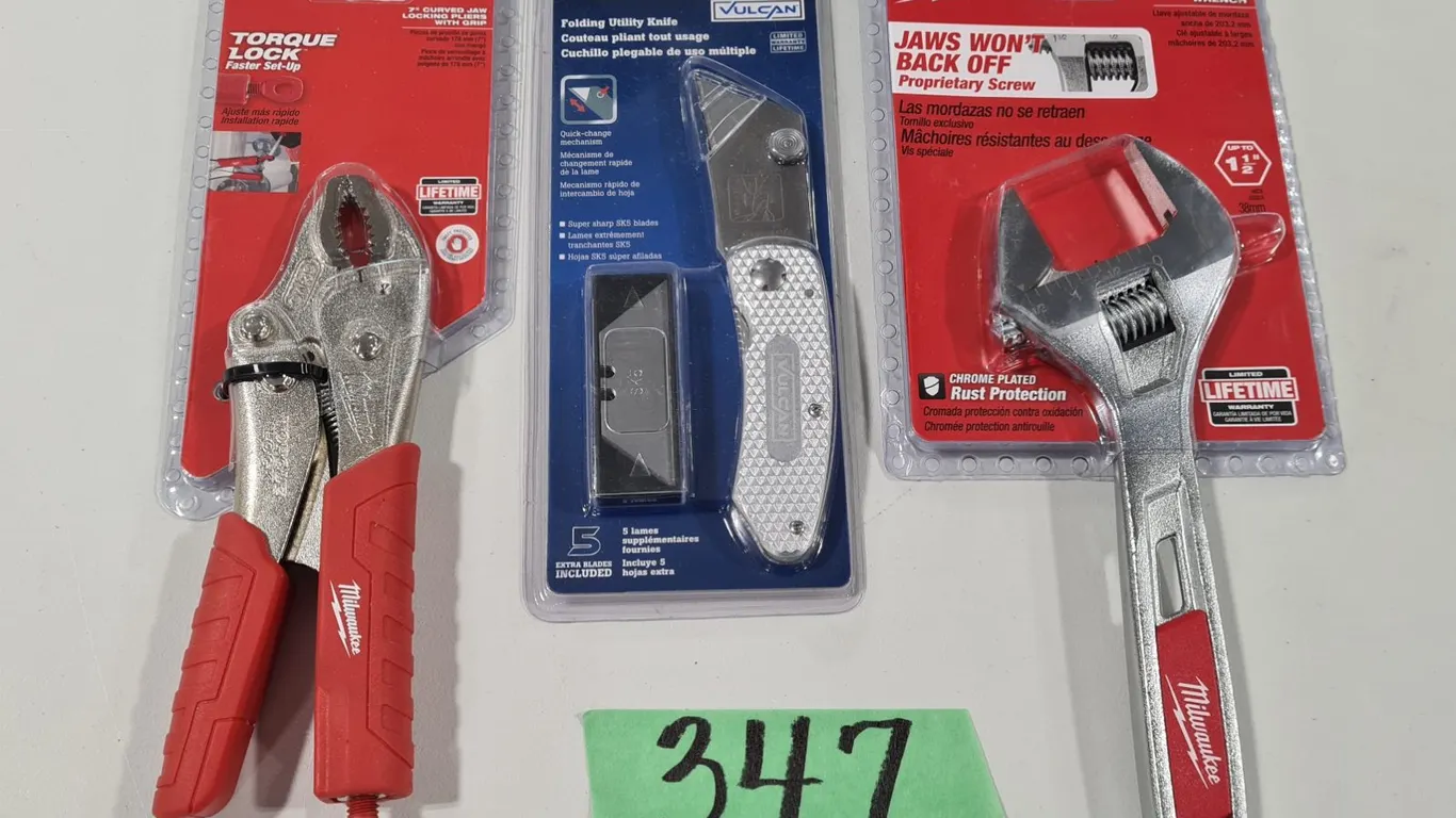 Milwaukee and Vulcan Hand Tools