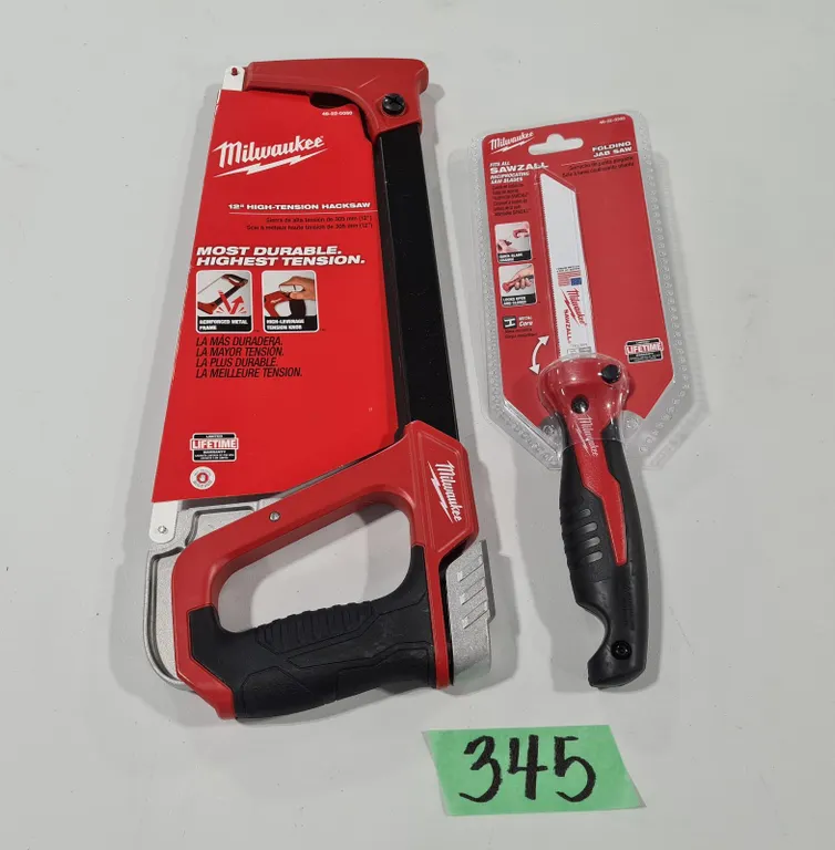 Milwaukee Hacksaw and Jab Saw