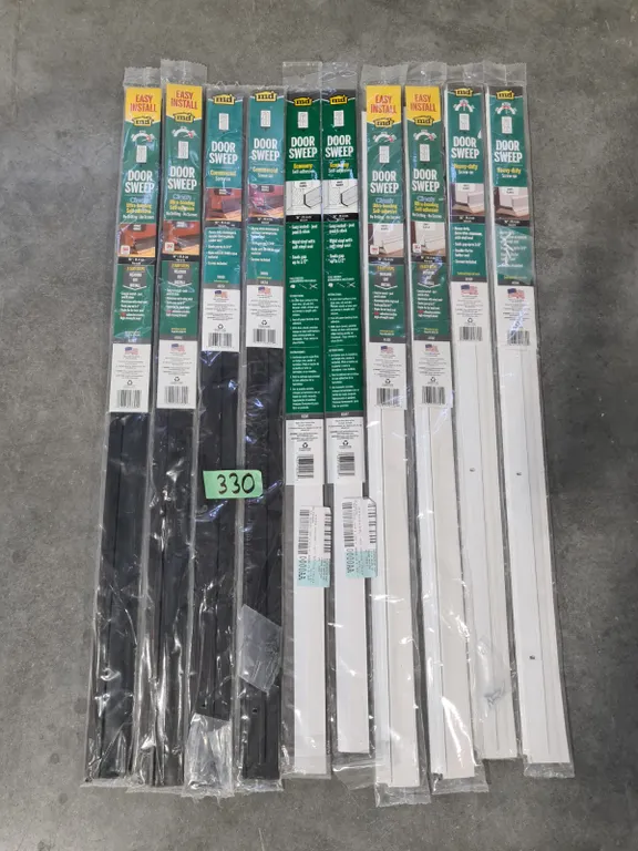 Assorted M-D Door Sweeps