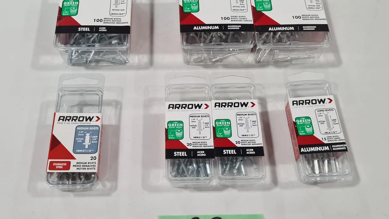 Assorted Arrow Rivets
