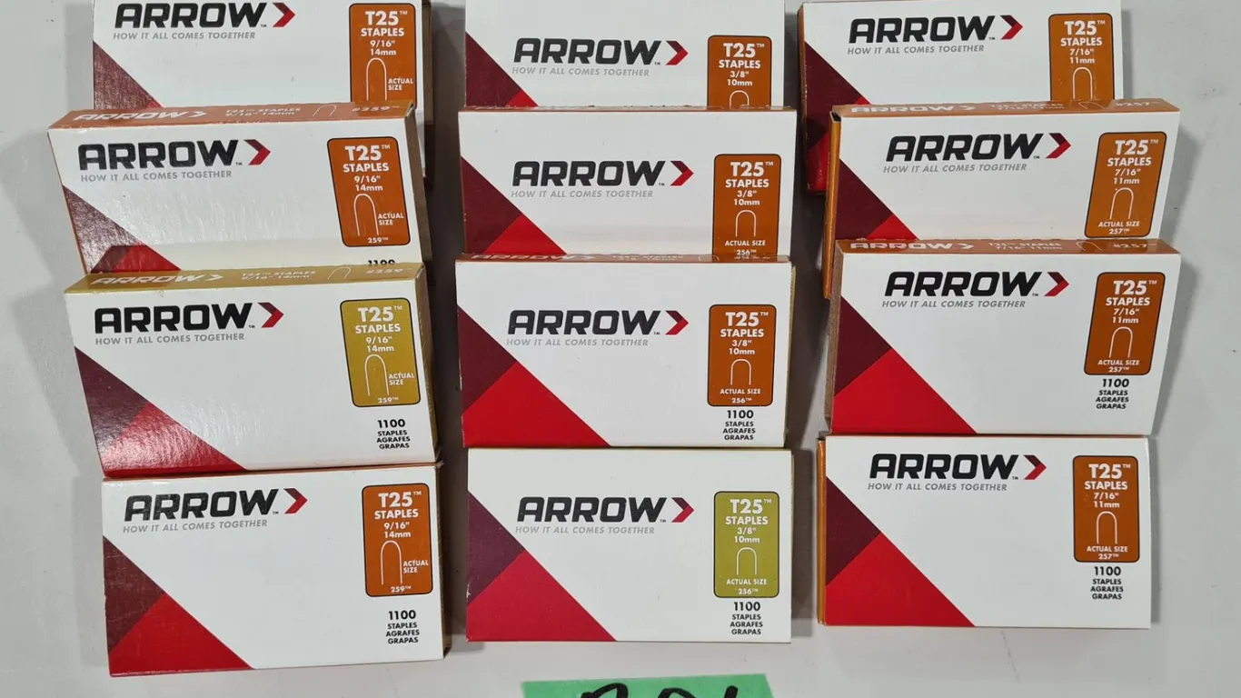 Assorted Arrow T25 Staples