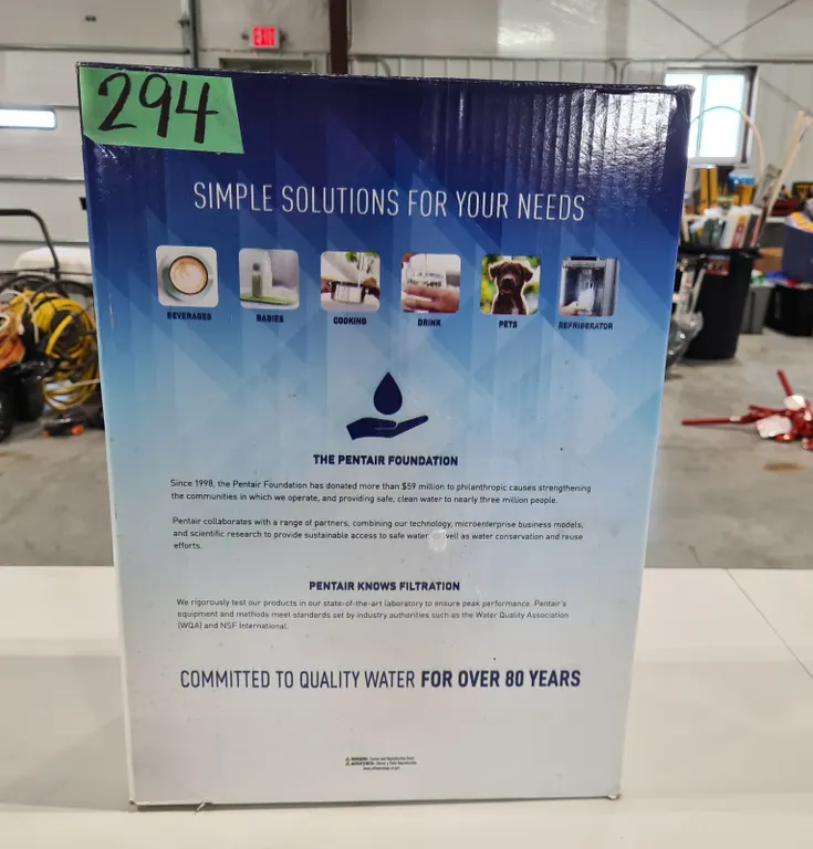 Pentair OT32 Undersink Water Filter System