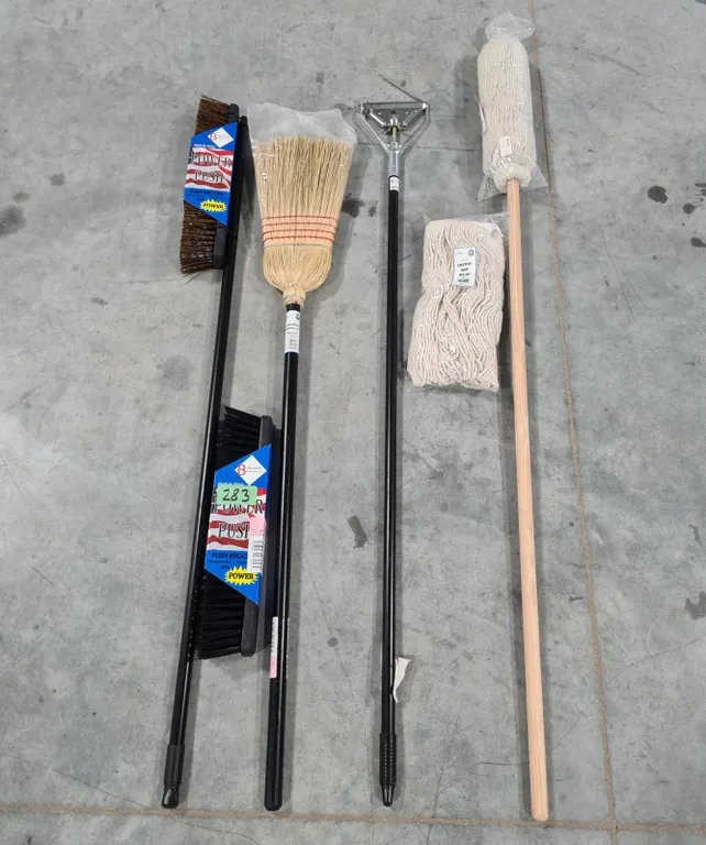 Assorted Cleaning Tools