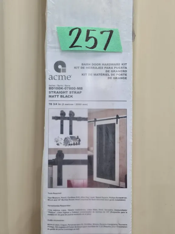 Acme Barn Door Hardware Kit