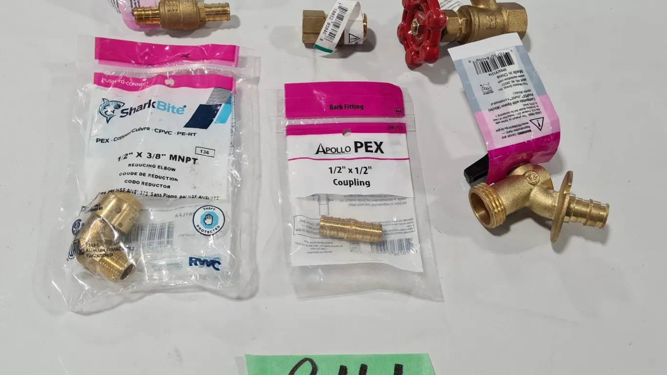 Assorted Plumbing Fittings
