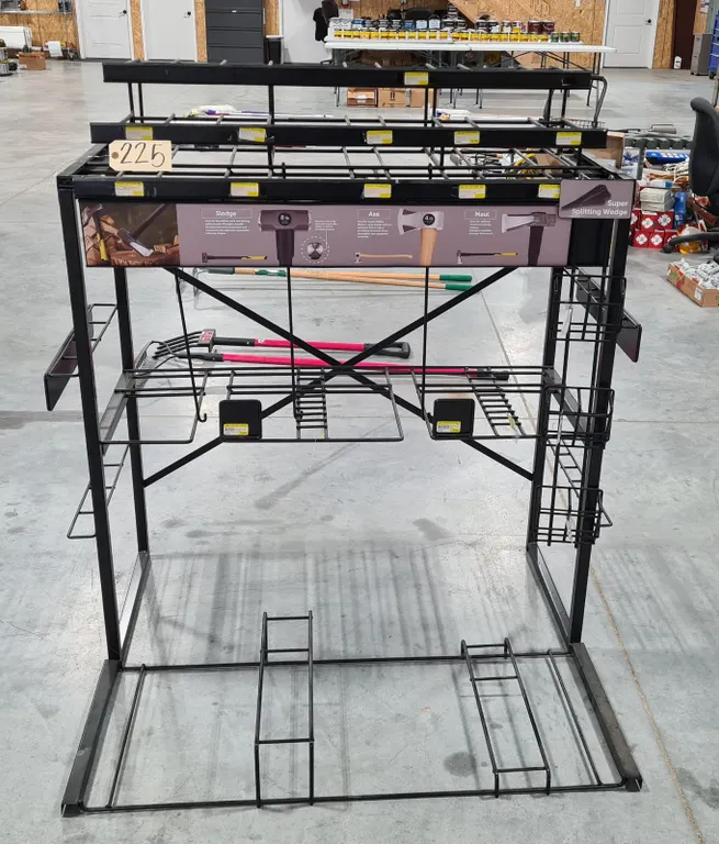 Used Retail Hardware Display Rack