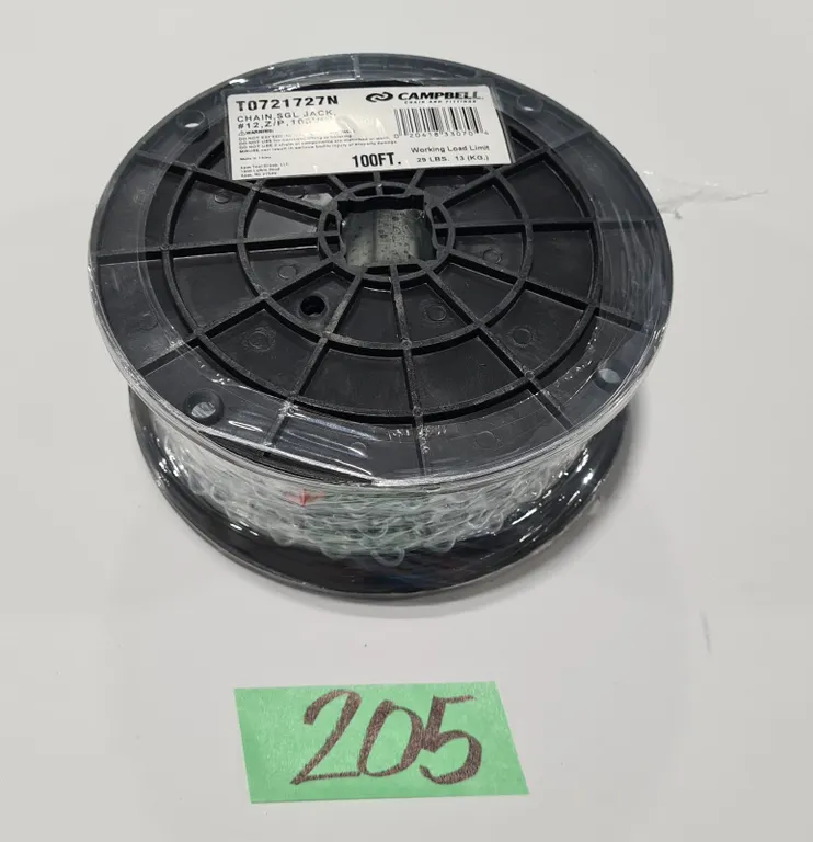 Campbell SGL Jack Chain 100ft Spool
