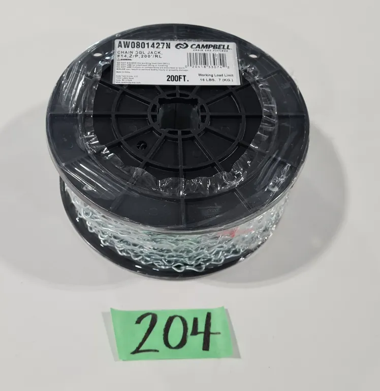 Campbell 200ft Jack Chain Spool