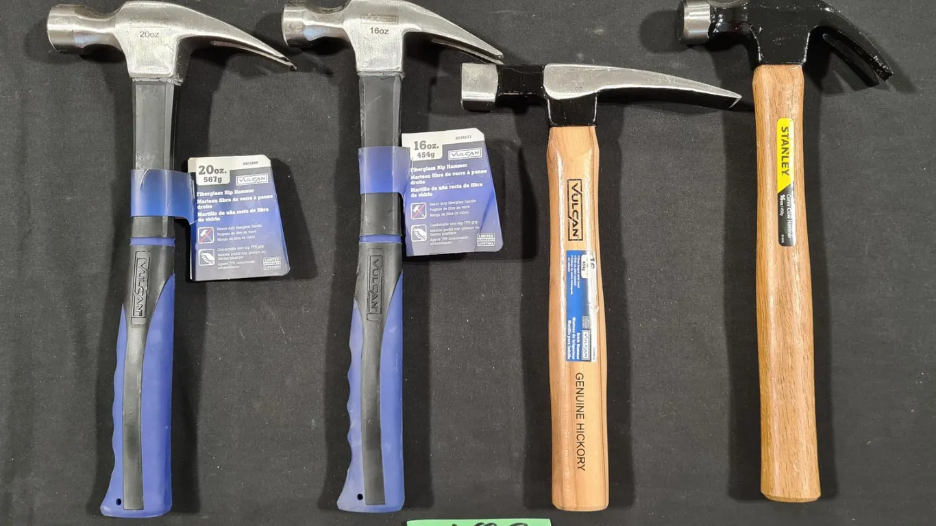 (4) Assorted Hammers
