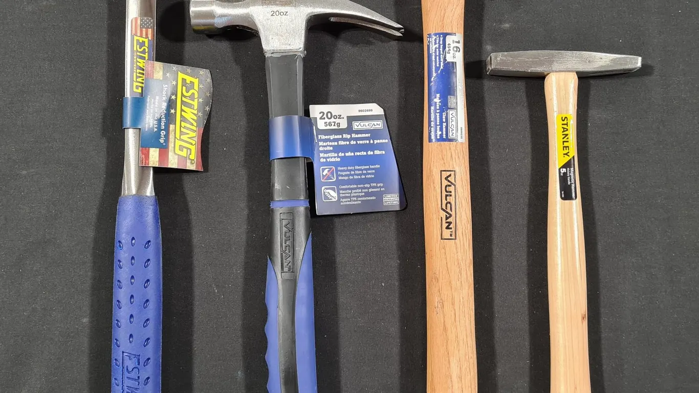 (4) Assorted Hammers