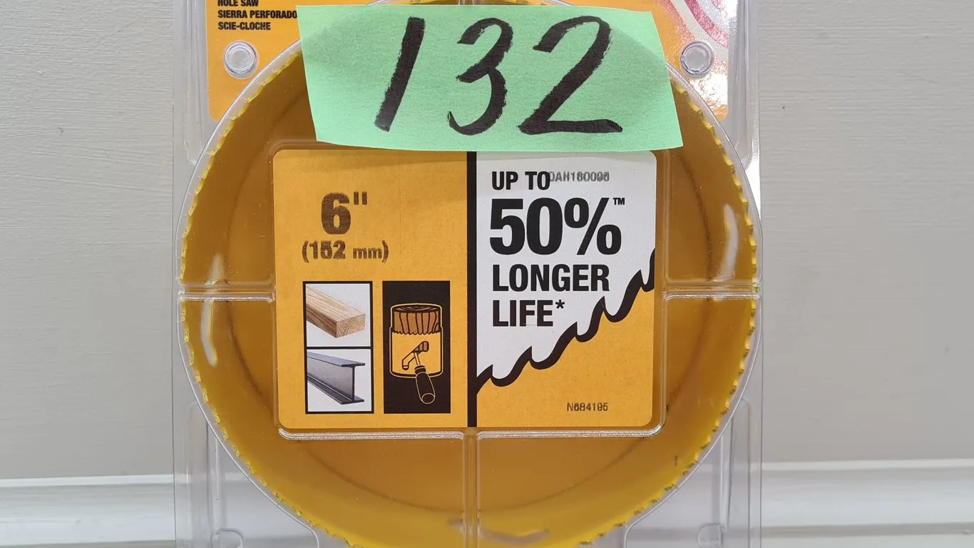 DeWalt 6" Hole Saw
