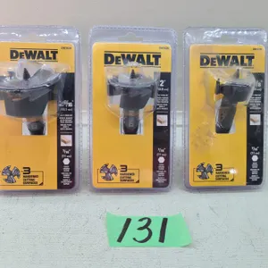 (3) Assorted DeWALT Self-Feed Bits
