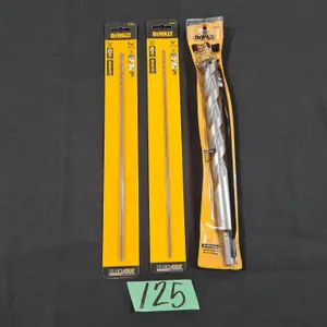 (3) Assorted DeWalt Drill Bits