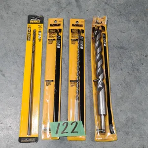 (4) Assorted DeWalt Drill Bits