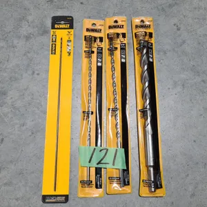 (4) Assorted DeWalt Drill Bits