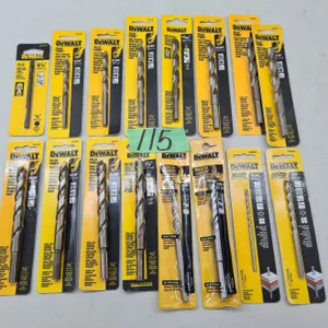 (16) Assorted DeWalt Drill Bits